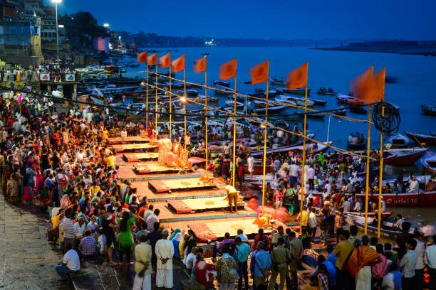 Ganga Aarti Ceremony in Varanasi